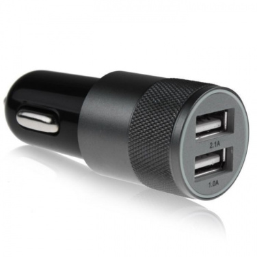 Logotrade promotional gift image of: Metal car charger