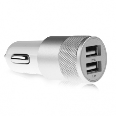 Logo trade promotional items picture of: Metal car charger