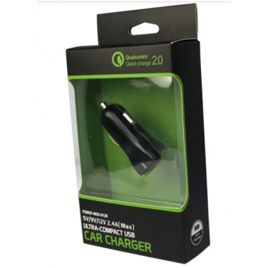 Logotrade advertising product picture of: Car charger (Qualcomm Quick Charge 3.0)