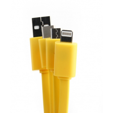 Logo trade advertising products picture of: Personalized charging cable 3in1