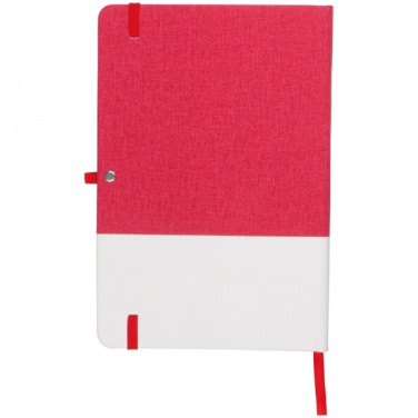 Logo trade promotional merchandise picture of: A5 Notebook BARDOLINO