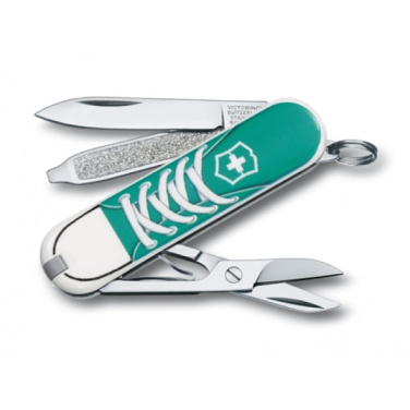 Logo trade promotional gifts picture of: Pocket knife CLASSIC SD Victorinox