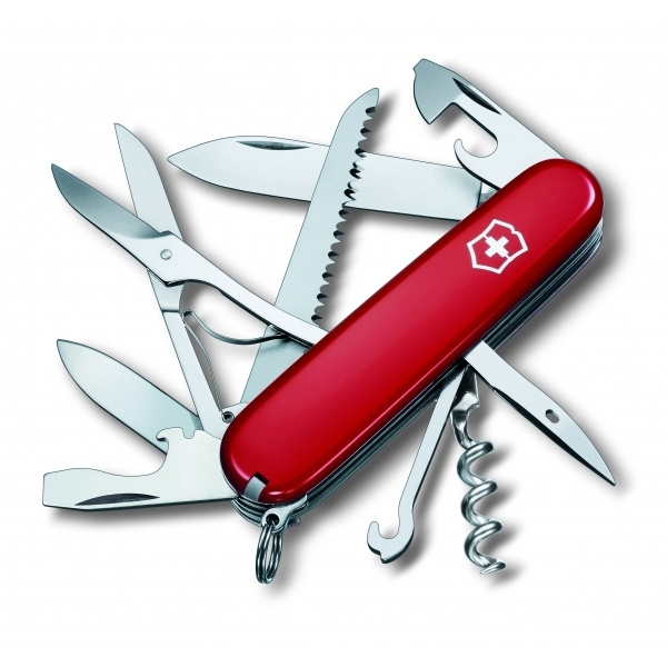 Logo trade advertising product photo of: Pcoket knife Huntsman Victorinox