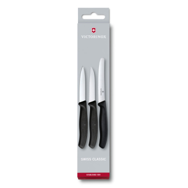 Logo trade promotional merchandise image of: Set of 3 SwissClassic knives Victorinox