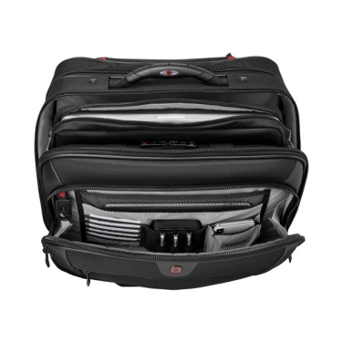 Logo trade promotional giveaways image of: Wheeled business case Wenger Potomac 17''