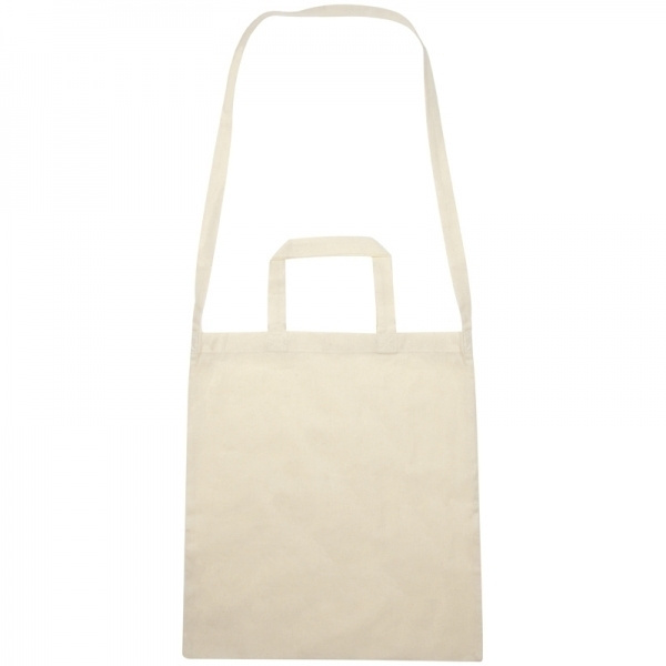 Logo trade promotional giveaways image of: Cotton bag with 3 handles NORDKOOG