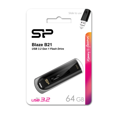 Logotrade promotional items photo of: Pendrive Silicon Power Blaze B21 3.1