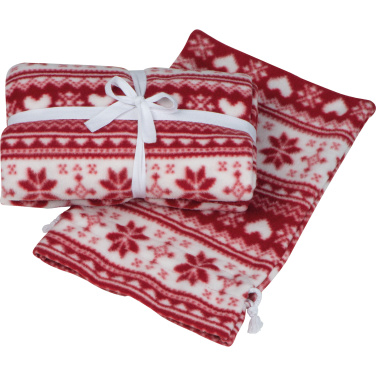 Logo trade promotional products picture of: Christmassy blanket DEBRECEN