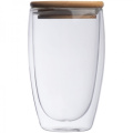 Double-walled glass ZAKOPANE 500 ml, transparent