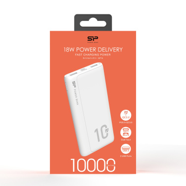 Logo trade corporate gifts image of: POWER BANK SILICON POWER QP15 10000 MAH