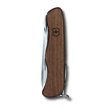 Logo trade promotional giveaways picture of: Pocket knife Forester wooden Victorinox