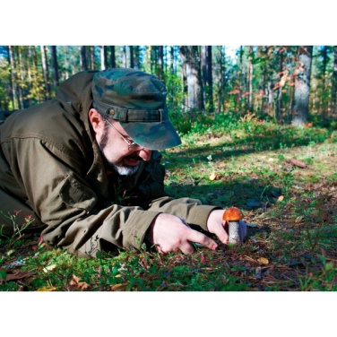 Logo trade promotional giveaway photo of: Mushroom knife PILZ Schwarzwolf