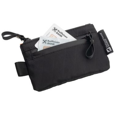 Logo trade promotional gifts image of: Trevel wallet ATBARA Schwarzwolf