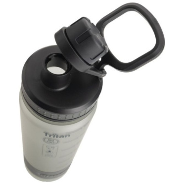 Logotrade promotional merchandise picture of: Drinking Bottle KIBO 800 ml Schwarzwolf