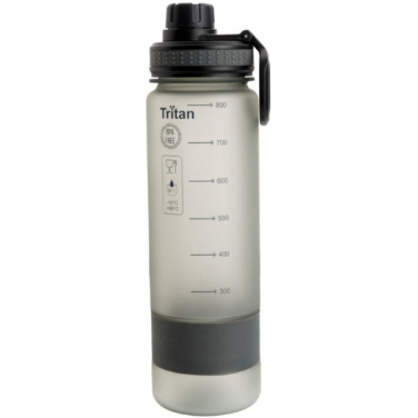 Logo trade promotional items image of: Drinking Bottle KIBO 800 ml Schwarzwolf