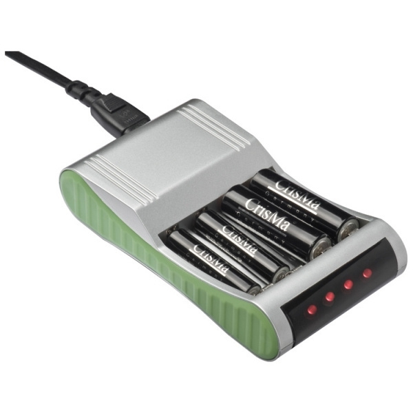 Logo trade business gift photo of: Battery charger THUNDER BAY