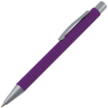 Logotrade corporate gift picture of: Metal ballpen soft touch ABU DHABI