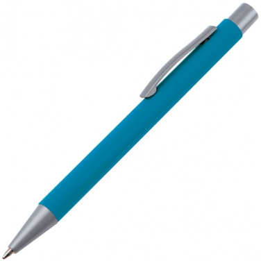 Logo trade corporate gifts picture of: Metal ballpen soft touch ABU DHABI