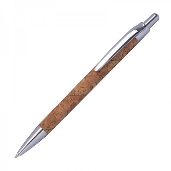 Logotrade promotional product picture of: Cork pen KINGSWOOD