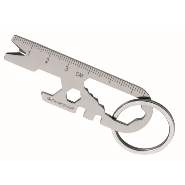 Logotrade advertising product image of: Multifunctional keychain ATACAMA Schwarzwolf