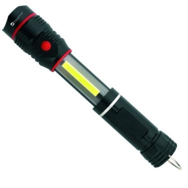 Logo trade promotional giveaway photo of: Flashlight BIWA Schwarzwolf