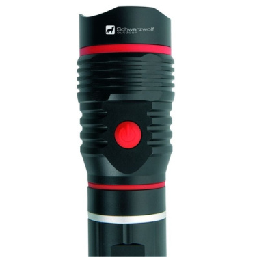 Logo trade advertising products picture of: Flashlight BIWA Schwarzwolf