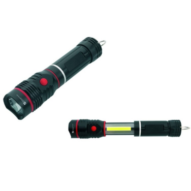 Logotrade promotional giveaway picture of: Flashlight BIWA Schwarzwolf