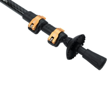 Logo trade corporate gift photo of: Trekking poles DENALI Schwarzwolf