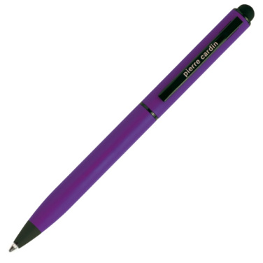 Logo trade advertising products image of: Metal ballpoint pen, touch pen, soft touch CELEBRATION Pierre Cardin