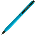 Metal ballpoint pen, touch pen, soft touch CELEBRATION Pierre Cardin, light blue