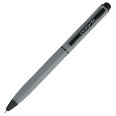 Logo trade promotional giveaway photo of: Metal ballpoint pen, touch pen, soft touch CELEBRATION Pierre Cardin