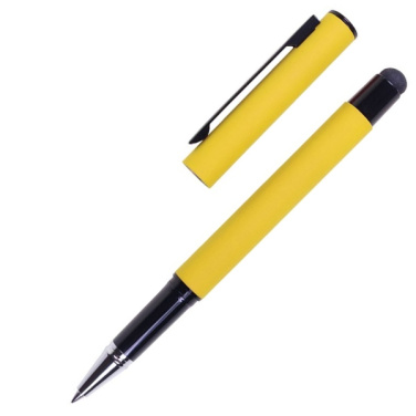 Logotrade promotional gift picture of: Roller touch pen, soft touch CELEBRATION Pierre Cardin