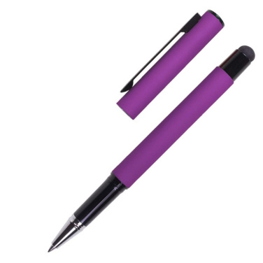 Logo trade promotional products image of: Roller touch pen, soft touch CELEBRATION Pierre Cardin