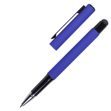 Logotrade promotional item image of: Roller touch pen, soft touch CELEBRATION Pierre Cardin