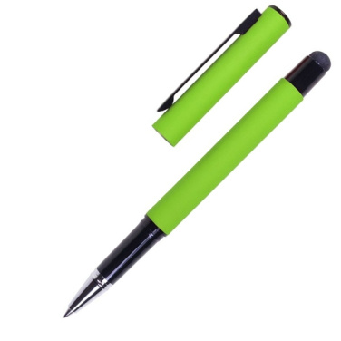 Logotrade promotional item image of: Roller touch pen, soft touch CELEBRATION Pierre Cardin