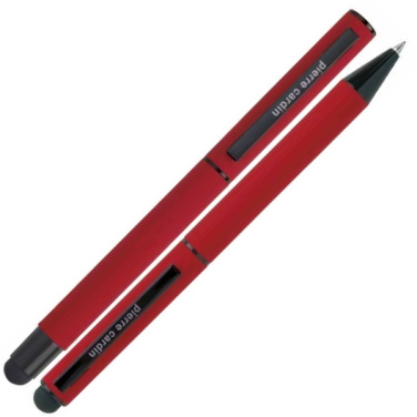 Logotrade corporate gift image of: Writing set touch pen, soft touch CELEBRATION Pierre Cardin