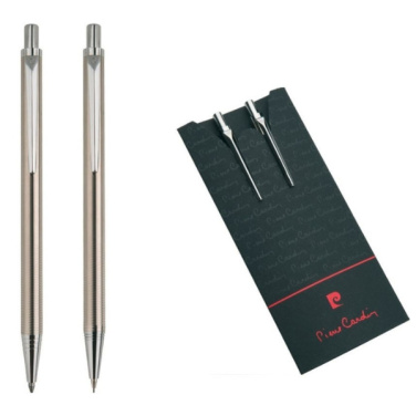 Logotrade promotional item image of: Writing set ballpoint pen & pencil AMOUR Pierre Cardin