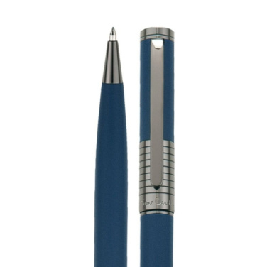 Logo trade corporate gifts image of: Metal ballpoint pen EVOLUTION Pierre Cardin