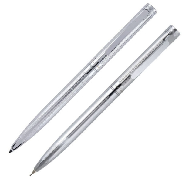 Logotrade advertising products photo of: Writing set ballpoint pen & pencil RENEE Pierre Cardin