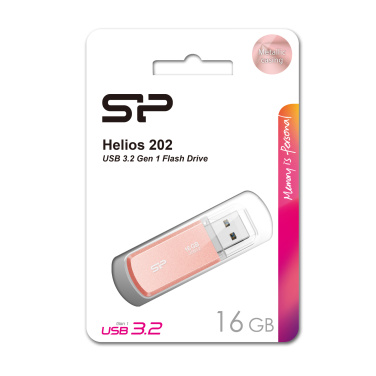 Logo trade corporate gifts image of: Pendrive Silicon Power HELIOS 202, 3.2 Gen 1, 16GB