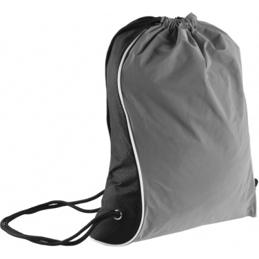 Logotrade corporate gift picture of: Drawstring bag DENISON Schwarzwolf