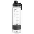 Drinking Bottle KIBO 800 ml Schwarzwolf, transparent