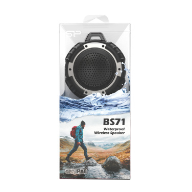 Logotrade promotional item image of: BLUETOOTH SPEAKER BS71 SILICON POWER