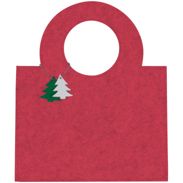 Logo trade advertising product photo of: X-mas bag felt OSORNO