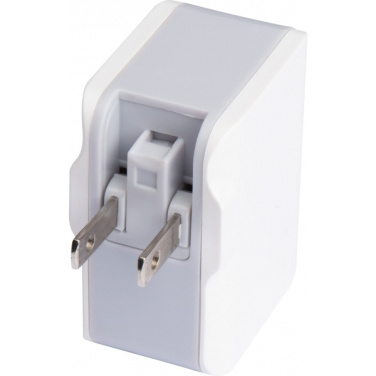 Logo trade corporate gift photo of: Travel adapter ANTWERP