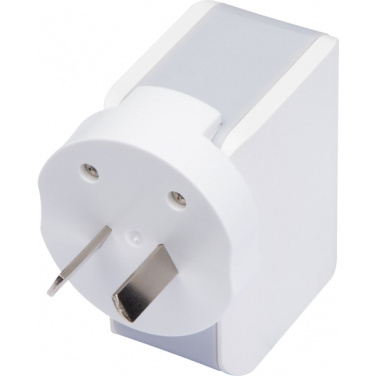 Logotrade promotional merchandise photo of: Travel adapter ANTWERP