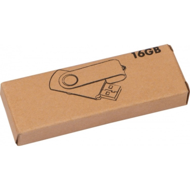 Logo trade promotional gifts image of: USB stick 16GB TWISTER