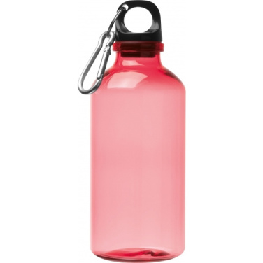 Logo trade promotional gifts picture of: Recycled PRT bottle MECHELEN 400 ml