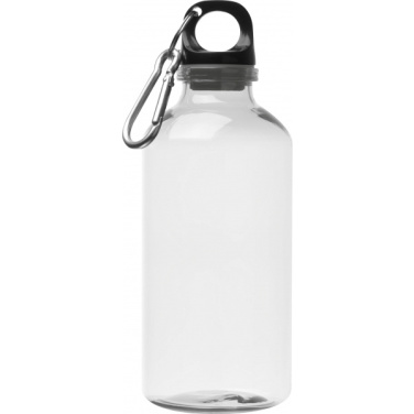 Logo trade promotional product photo of: Recycled PRT bottle MECHELEN 400 ml