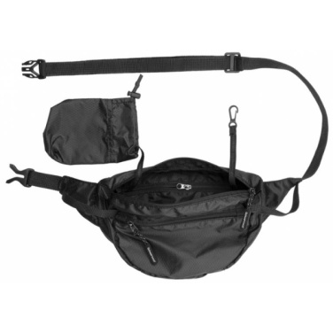 Logotrade promotional merchandise photo of: Waist bag MOBILA Schwarzwolf